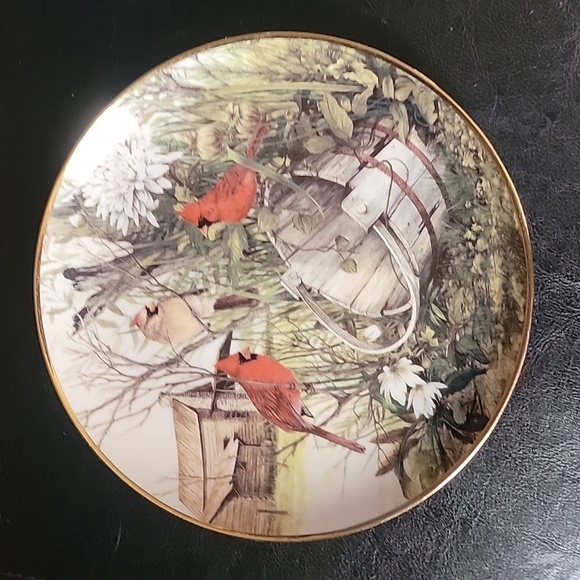 Franklin Mint 1991 Collector Plate The Old Wooden Bucket - Picture 1 of 4
